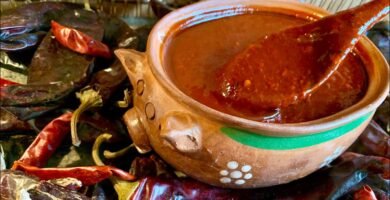 Salsa de guajillo