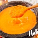 Salsa de plátano y chile habanero